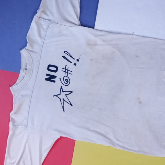 Vintage Other - Vintage 1980s Single Stitch No @#!! Graphic PROMO Shirt